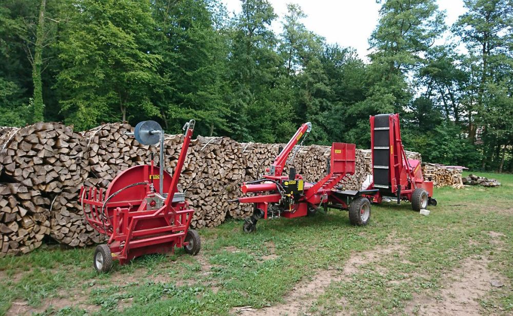 Fuhrpark Holzmaschine